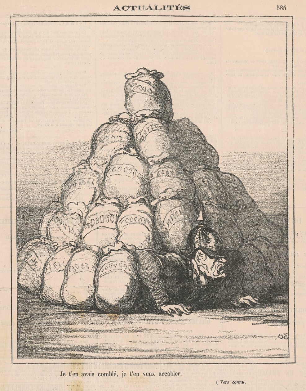 Vyplnil jsem tě... od Honoré Daumier