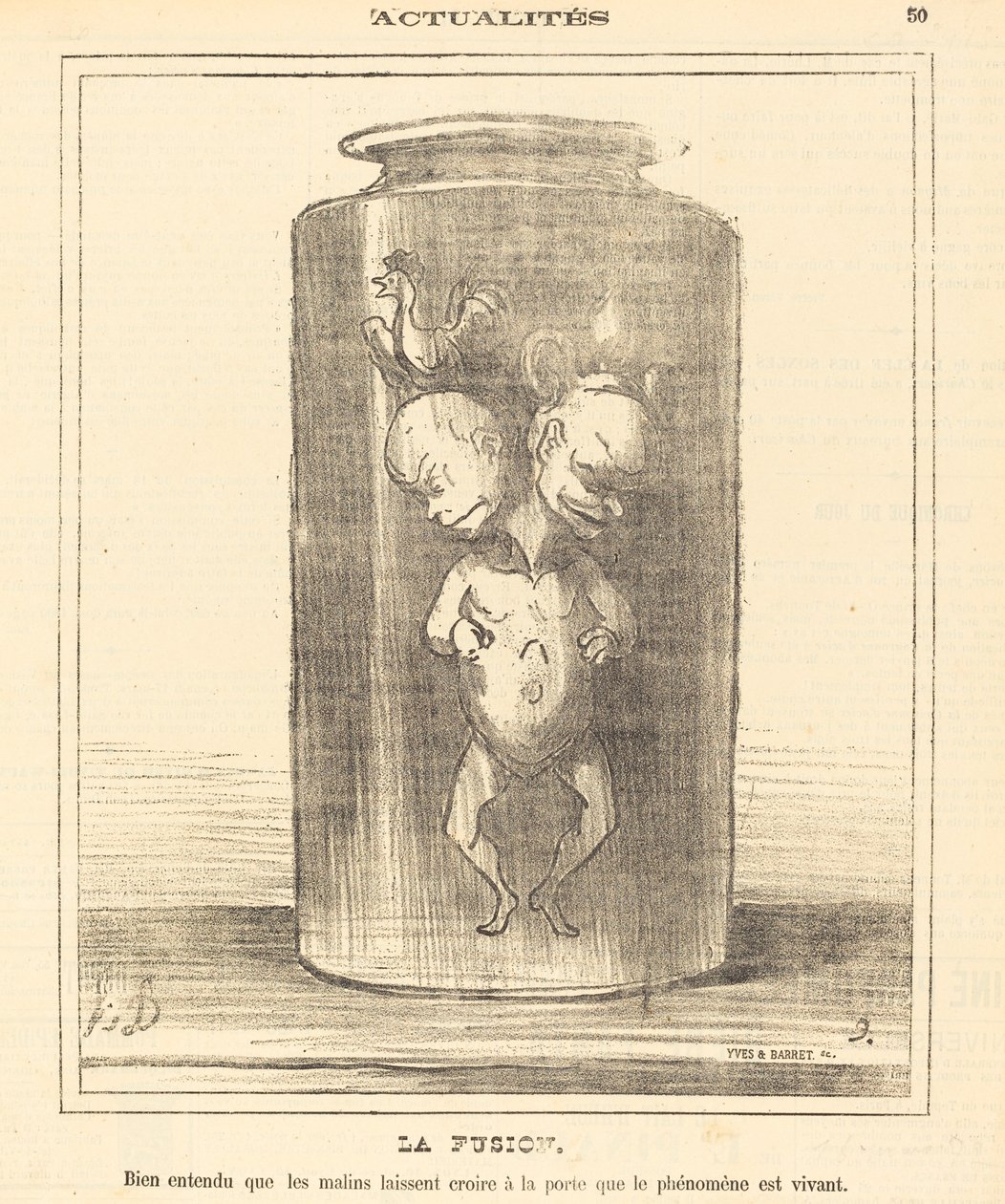 Fúze od Honoré Daumier