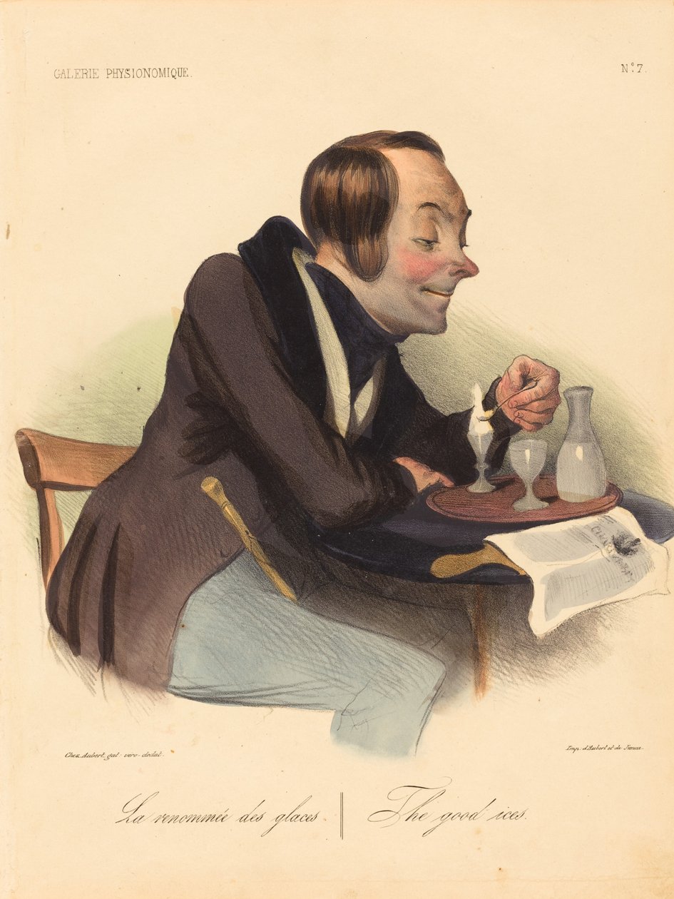 Sláva zmrzliny od Honoré Daumier