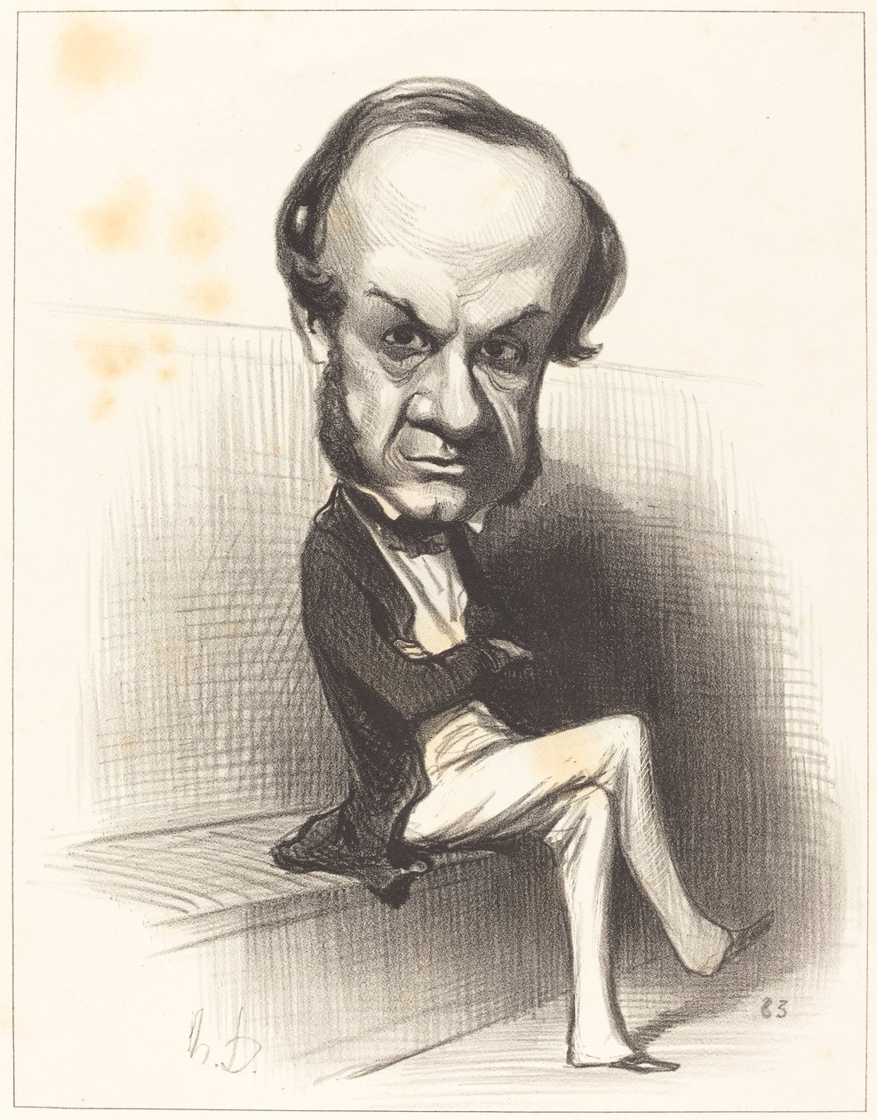 Lannes, vévoda z Montebella od Honoré Daumier