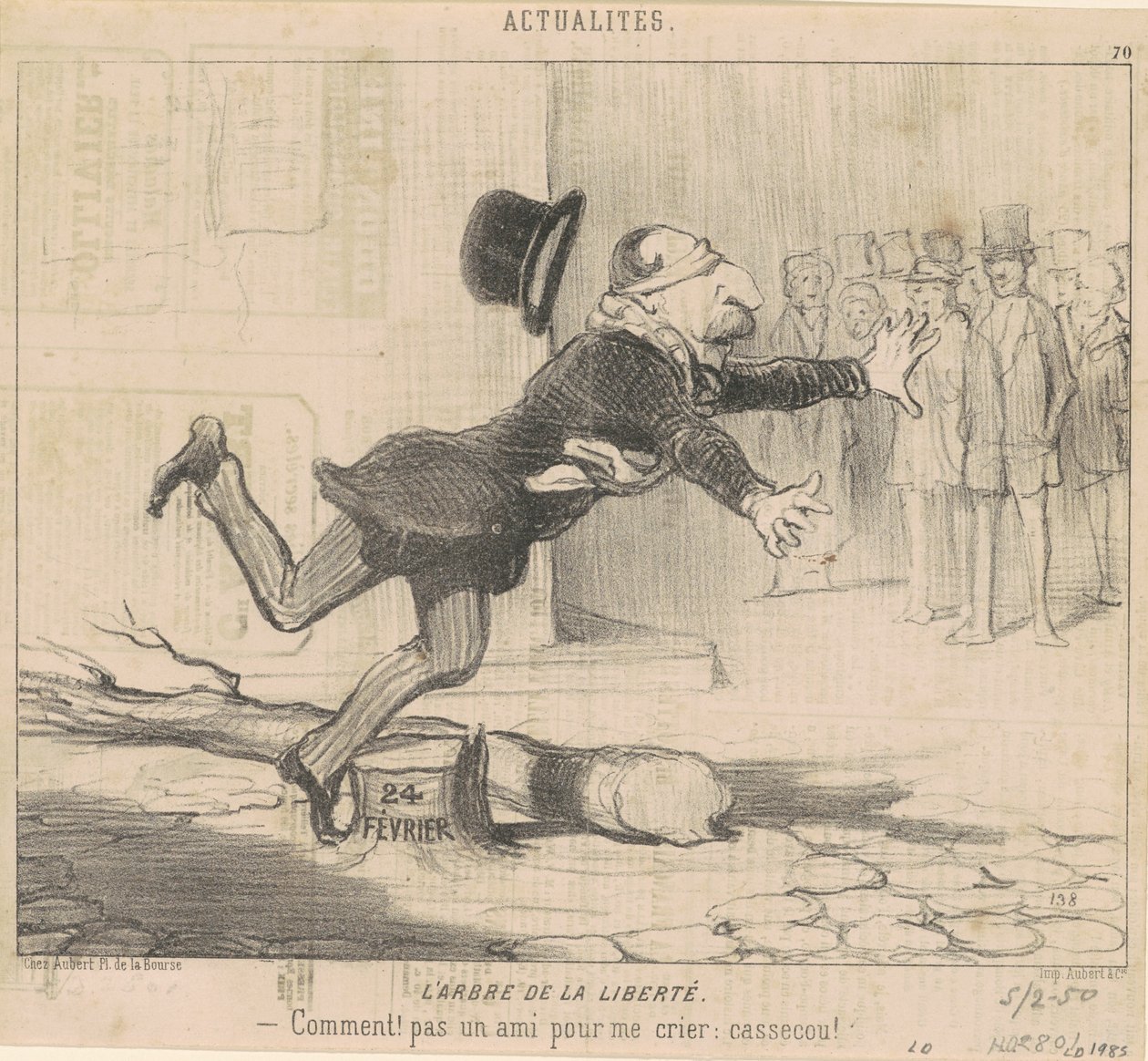 Strom svobody od Honoré Daumier