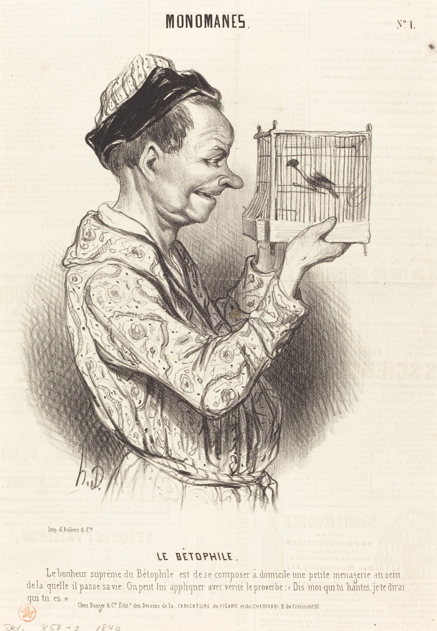 Betofil od Honoré Daumier