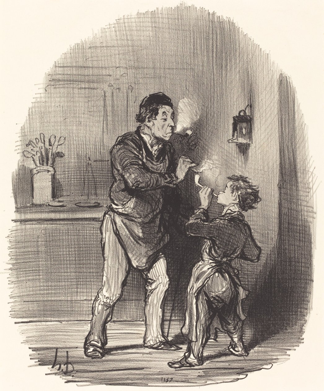 Filosof Chiffonier od Honoré Daumier