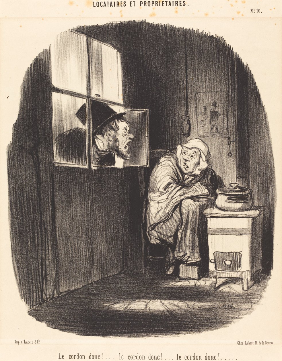 Takže šňůra!... od Honoré Daumier