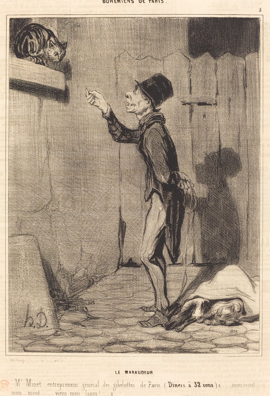 Marauder od Honoré Daumier