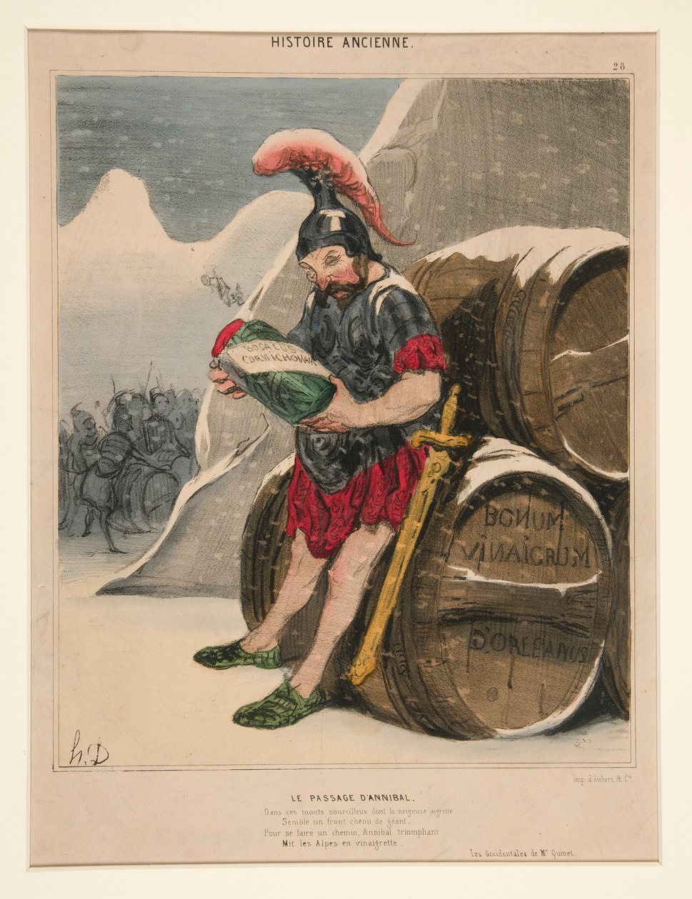 Průchod od Honoré Daumier
