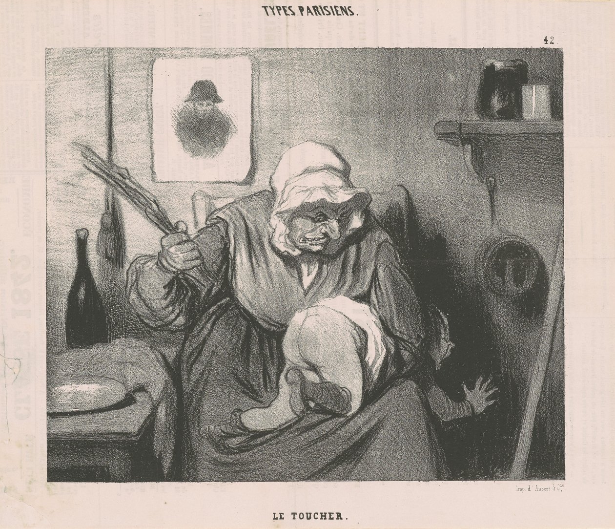 Dotek od Honoré Daumier
