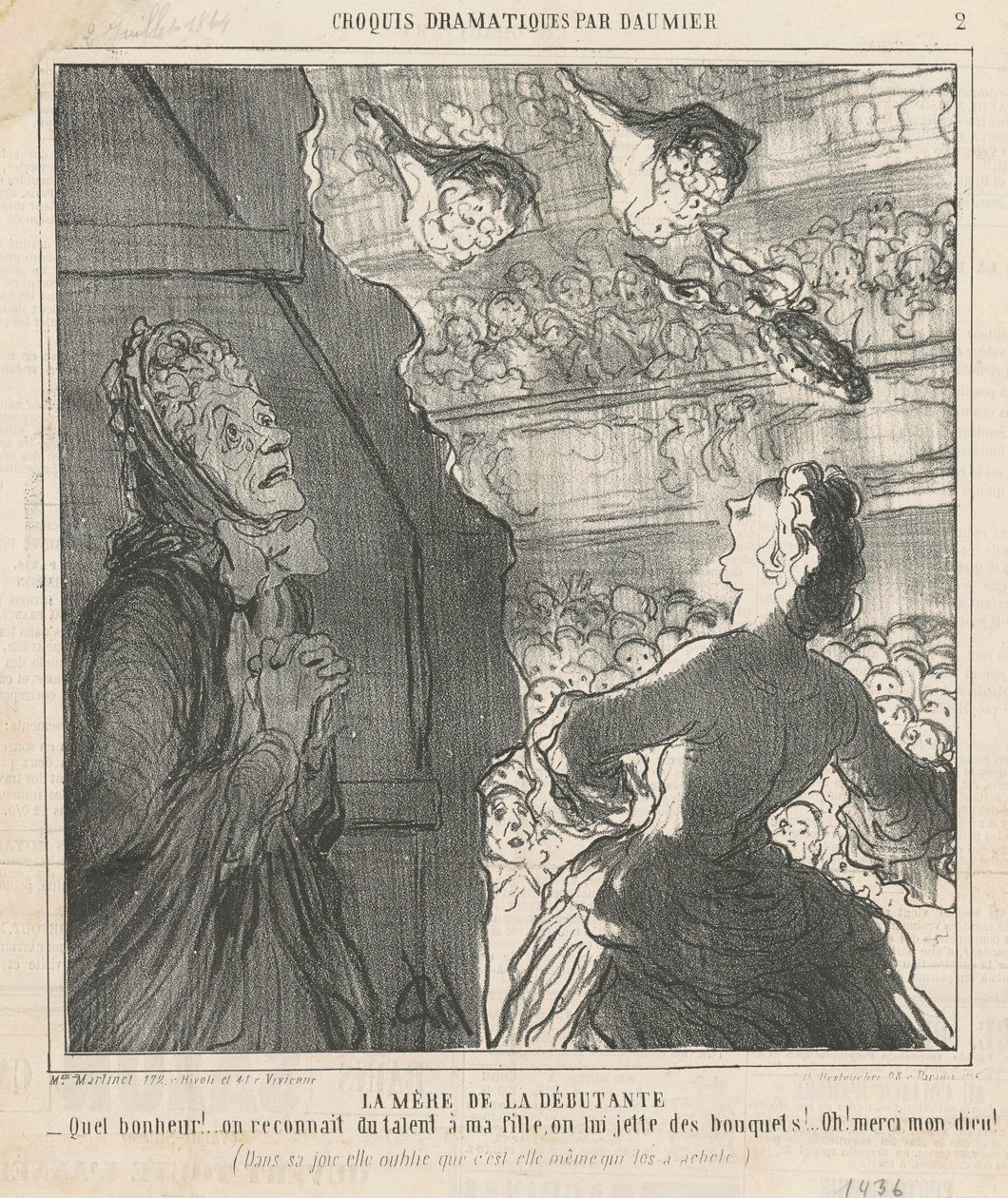 Matka začátečníka od Honoré Daumier