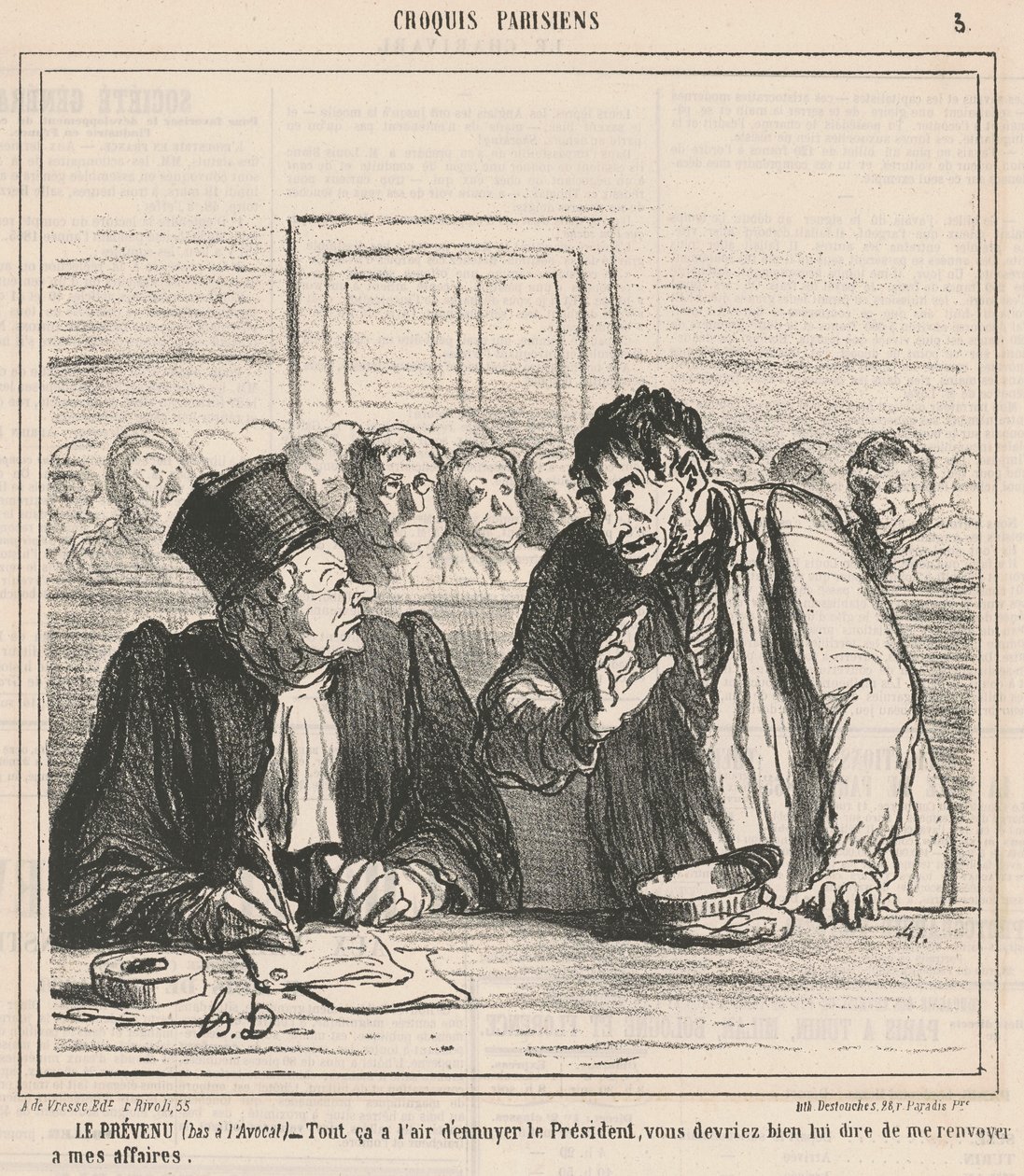 Obžalovaný od Honoré Daumier