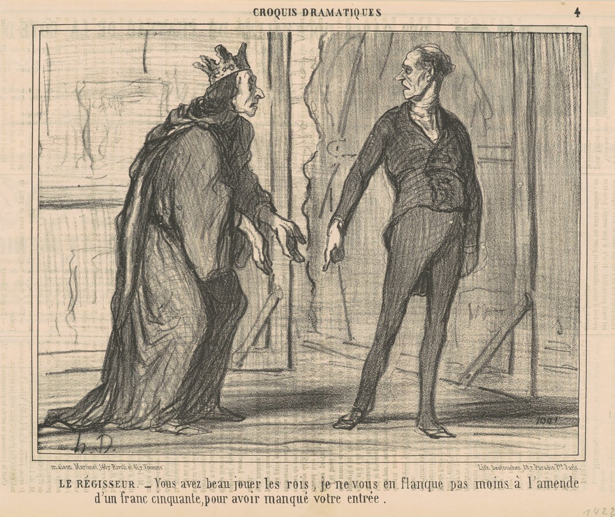 Režisér od Honoré Daumier
