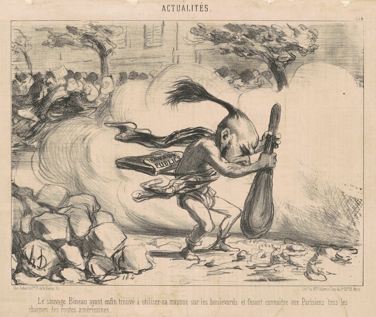 Divoké bineau s... od Honoré Daumier