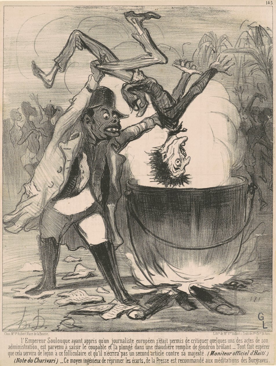 Císař ulevuje... od Honoré Daumier