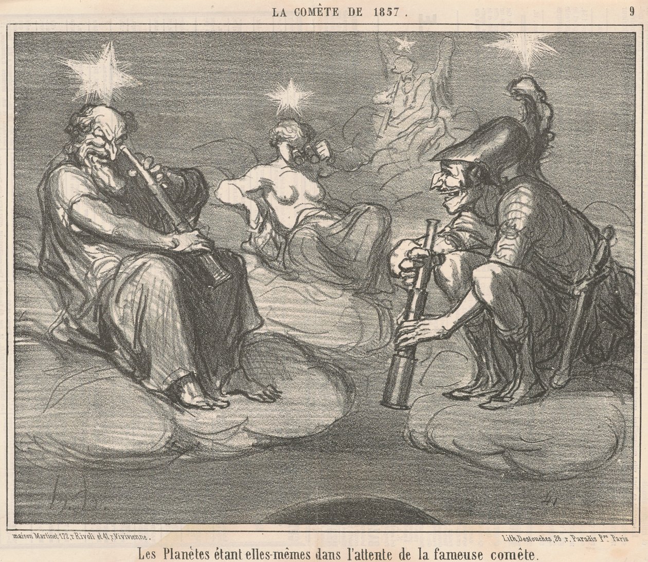 Planety jsou samy sebou od Honoré Daumier