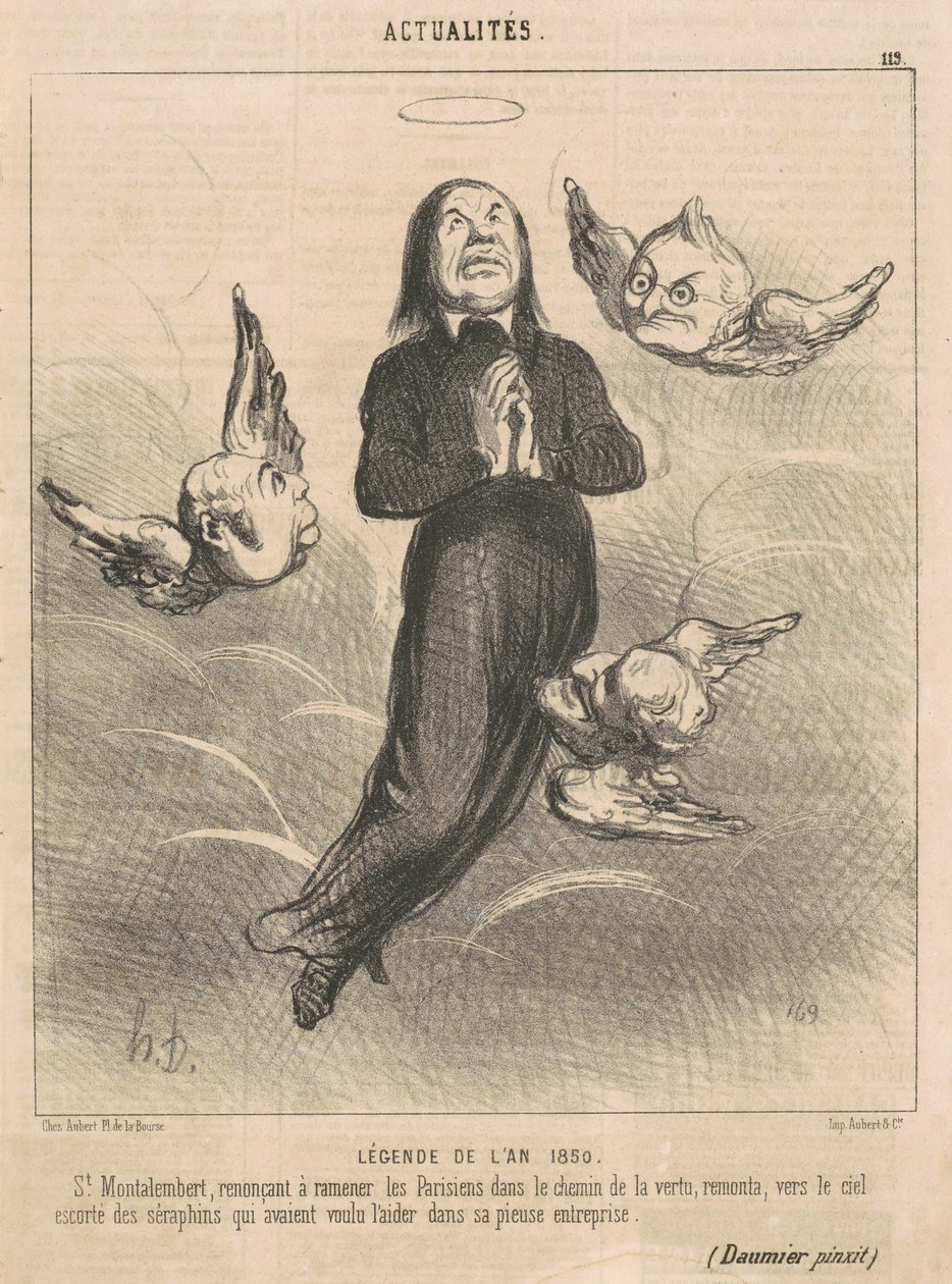 Legenda roku 1850 od Honoré Daumier