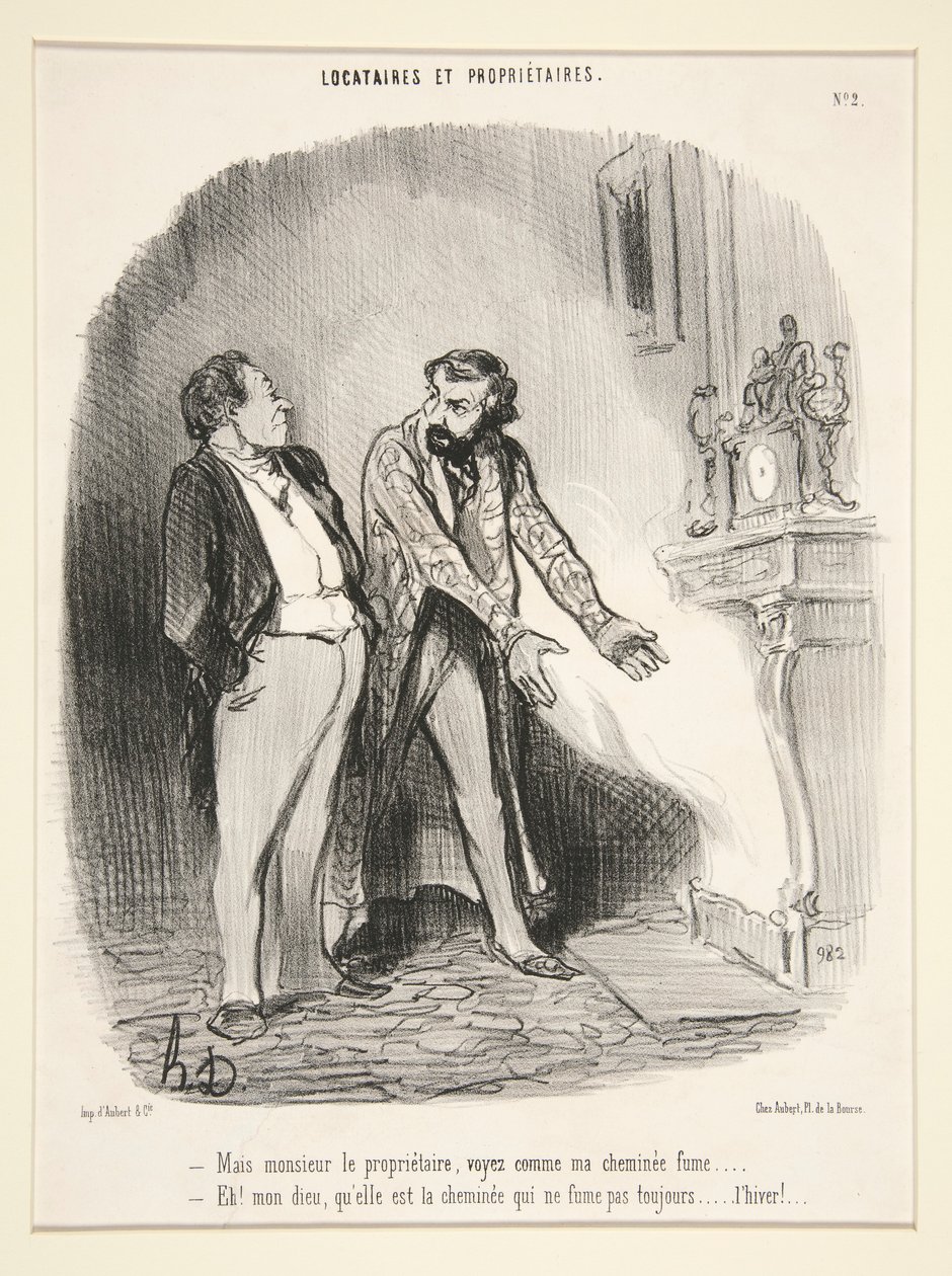 Ale pan majitel od Honoré Daumier