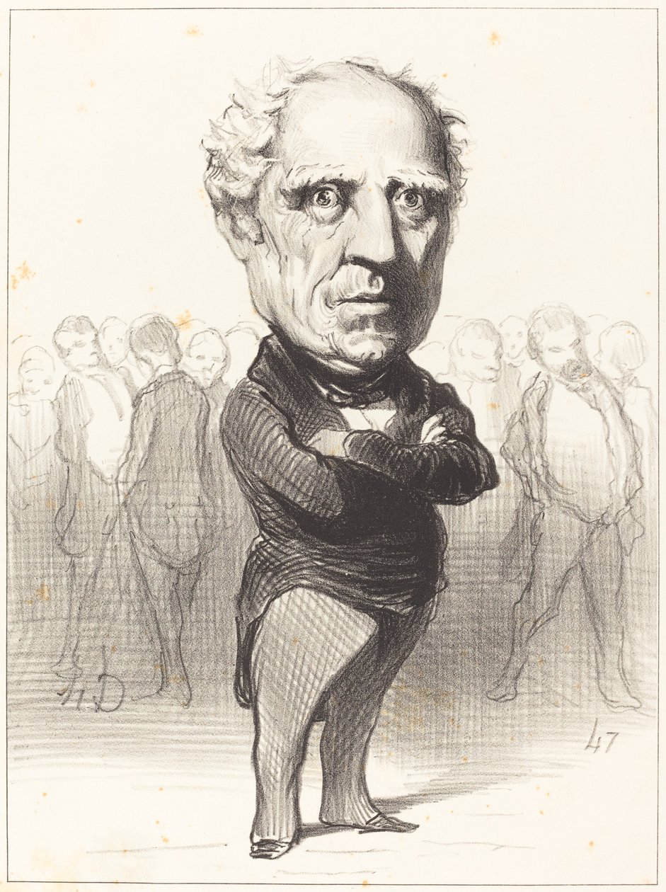 maršál Bugeaud od Honoré Daumier