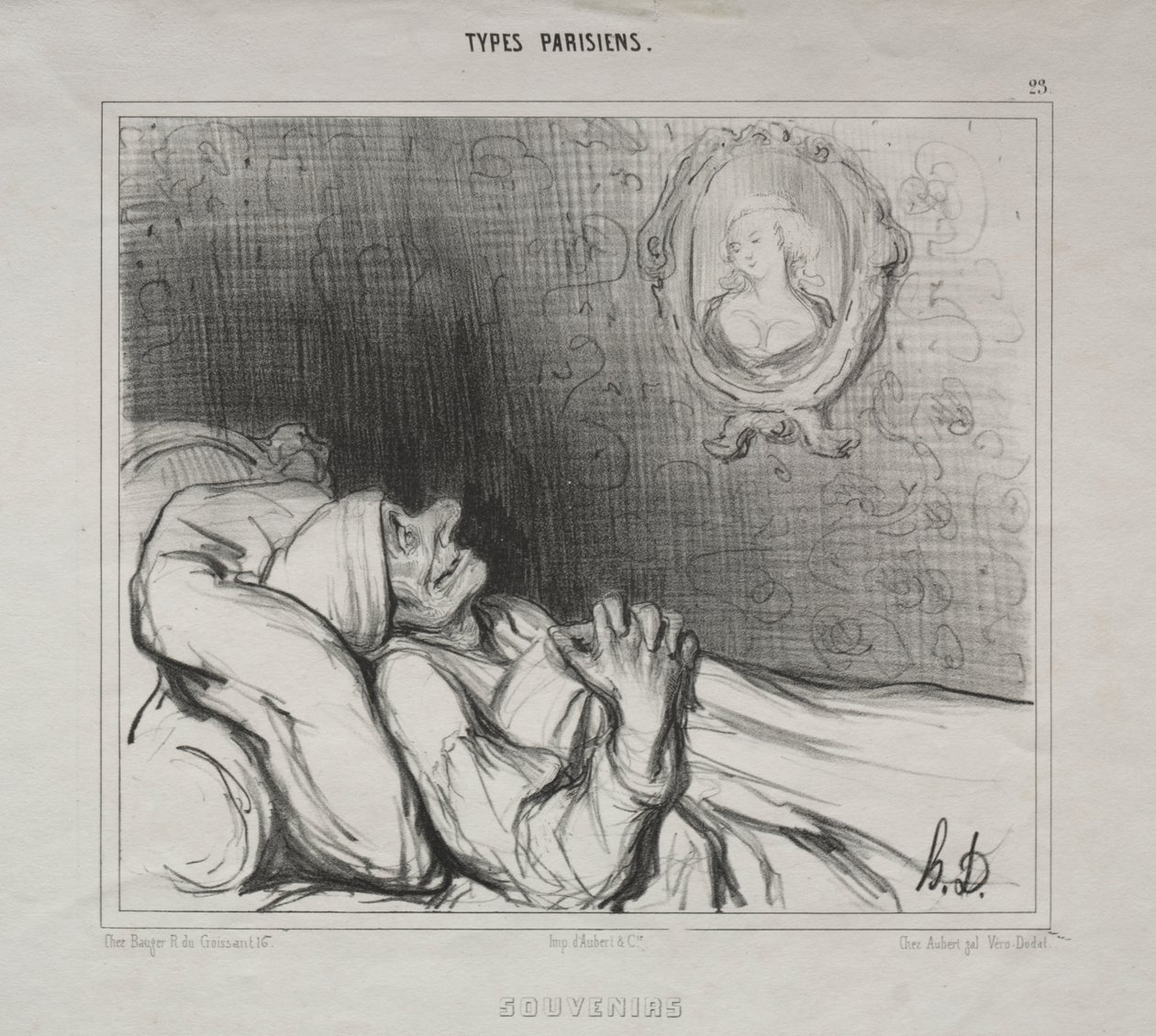 Vzpomínky od Honoré Daumier