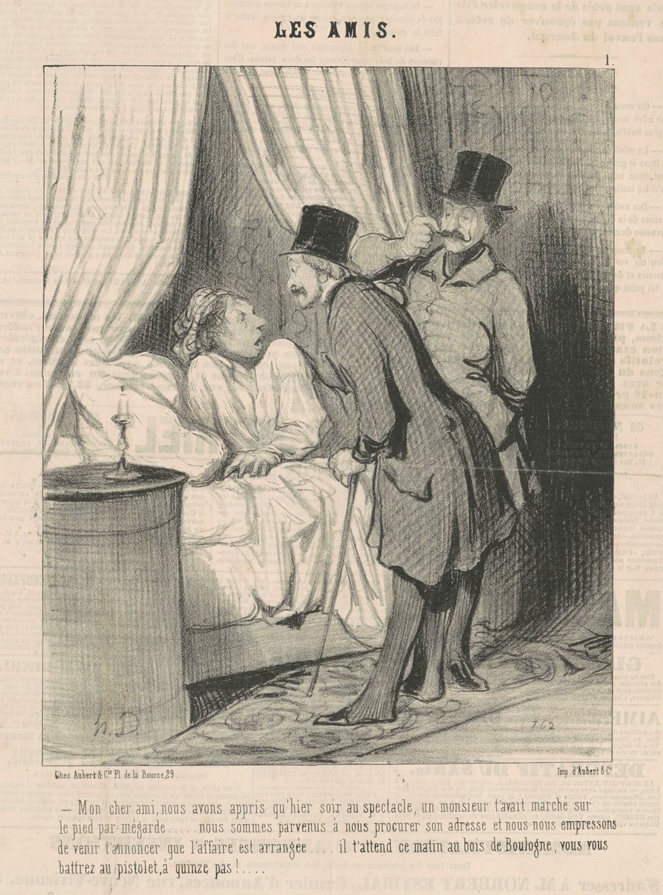 Můj drahý příteli, naučili jsme se... od Honoré Daumier