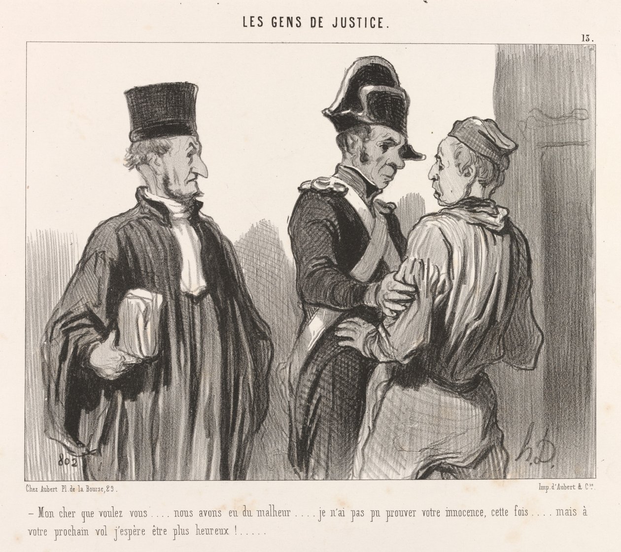 Má drahá co chceš... od Honoré Daumier