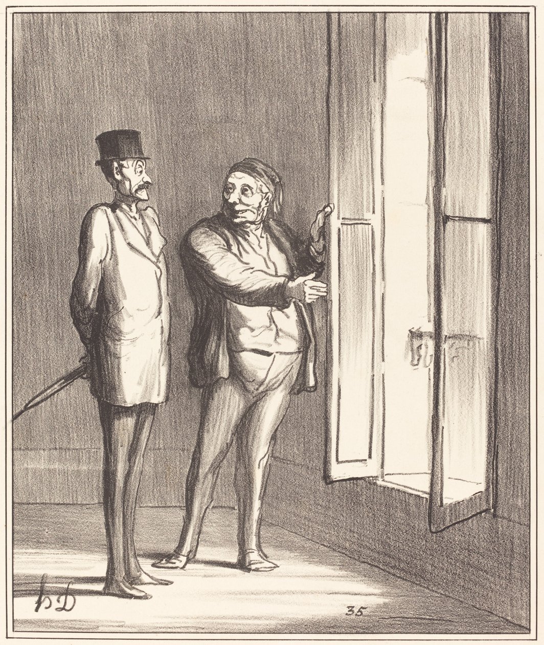Pane tady bude dobře... od Honoré Daumier