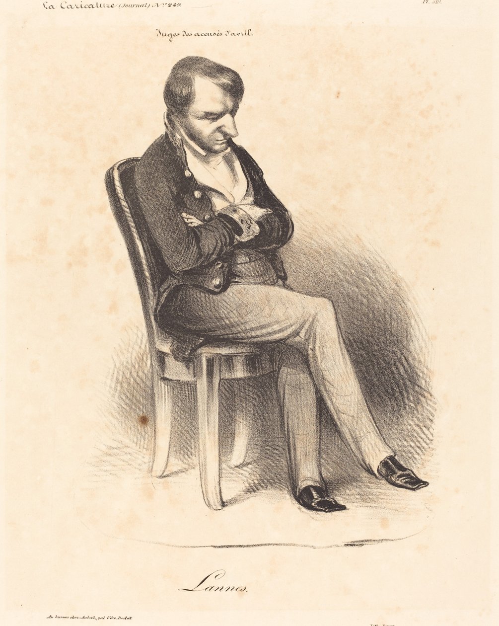 Napoleon Lannes od Honoré Daumier