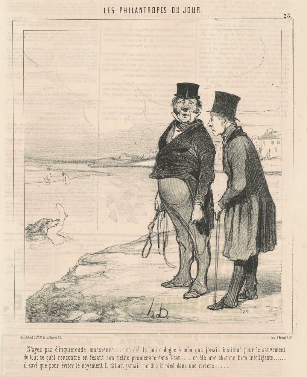 Neboj se... od Honoré Daumier