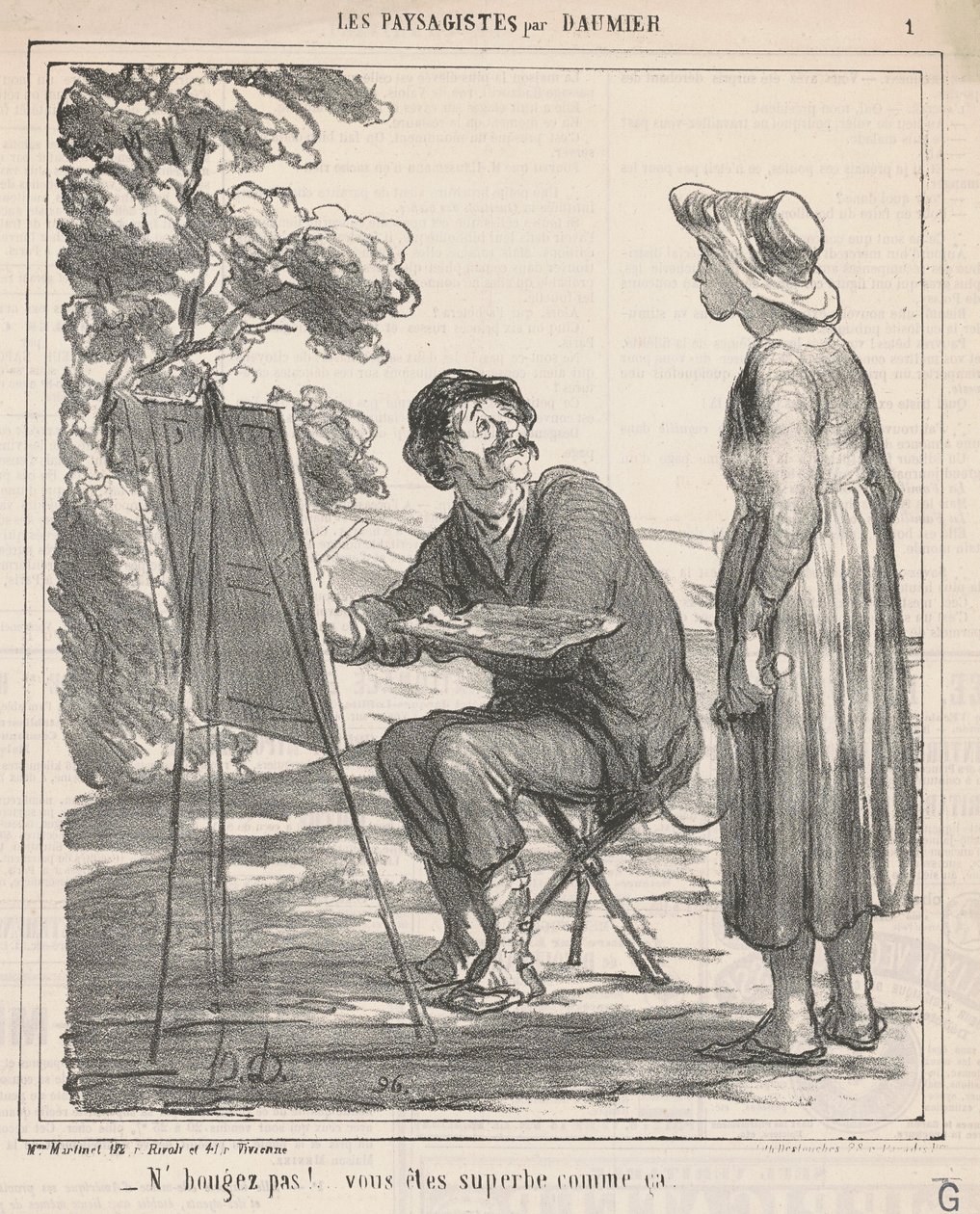 Nehýbej se! ... od Honoré Daumier