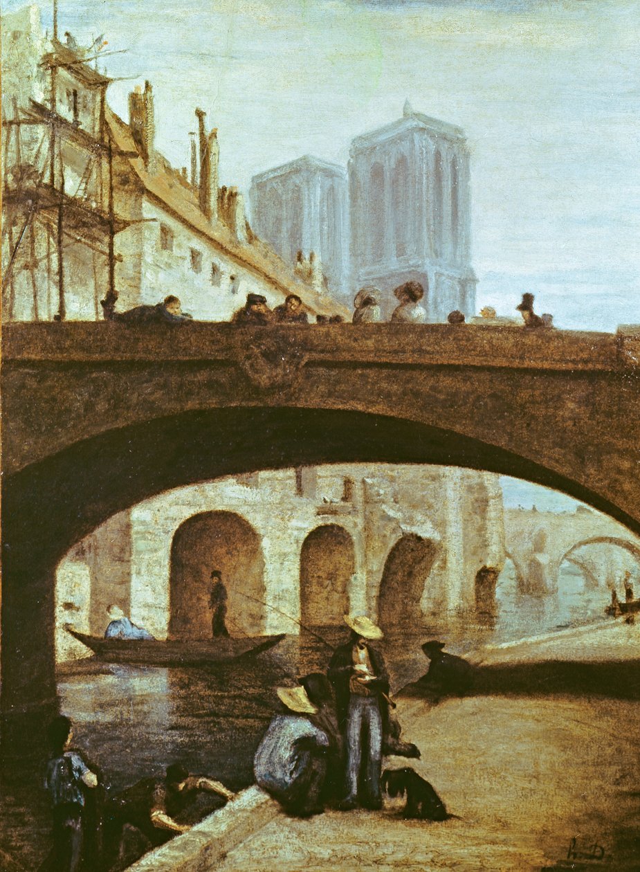 Notre-Dame de Paris od Honoré Daumier