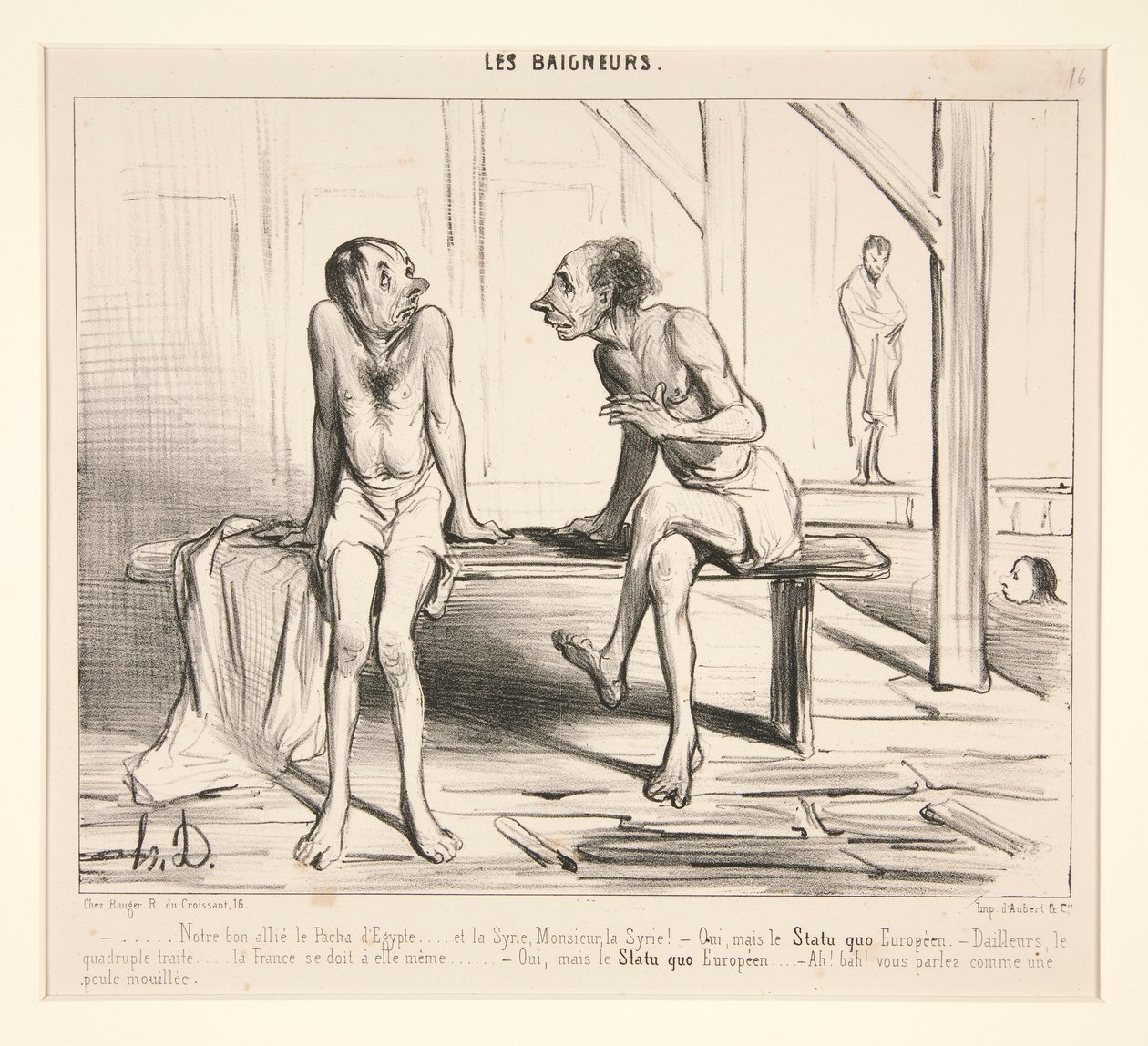 Náš dobrý spojenec Pacha d od Honoré Daumier