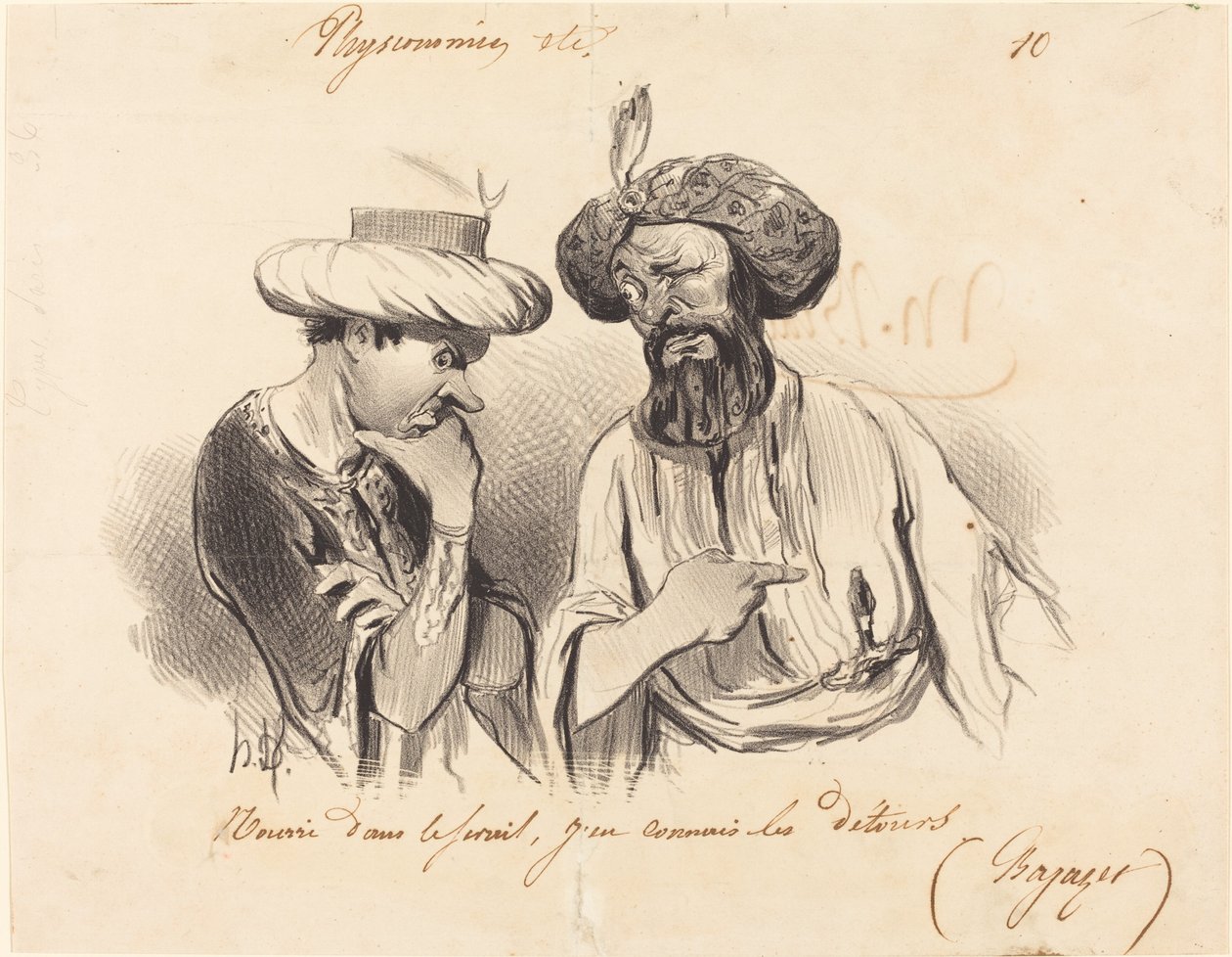 Krmeno v serai... od Honoré Daumier