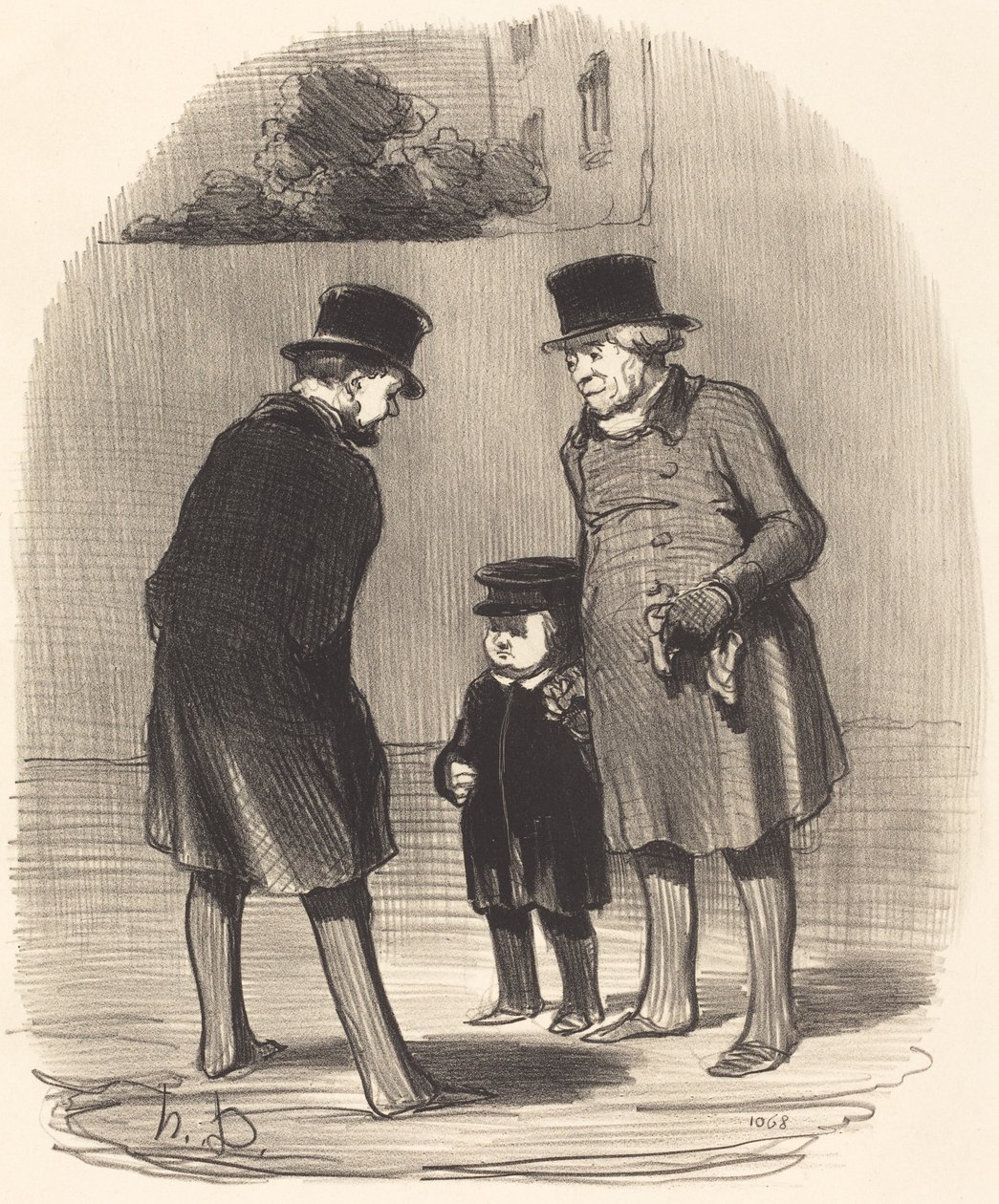 Ano, pane Chapuzote... od Honoré Daumier