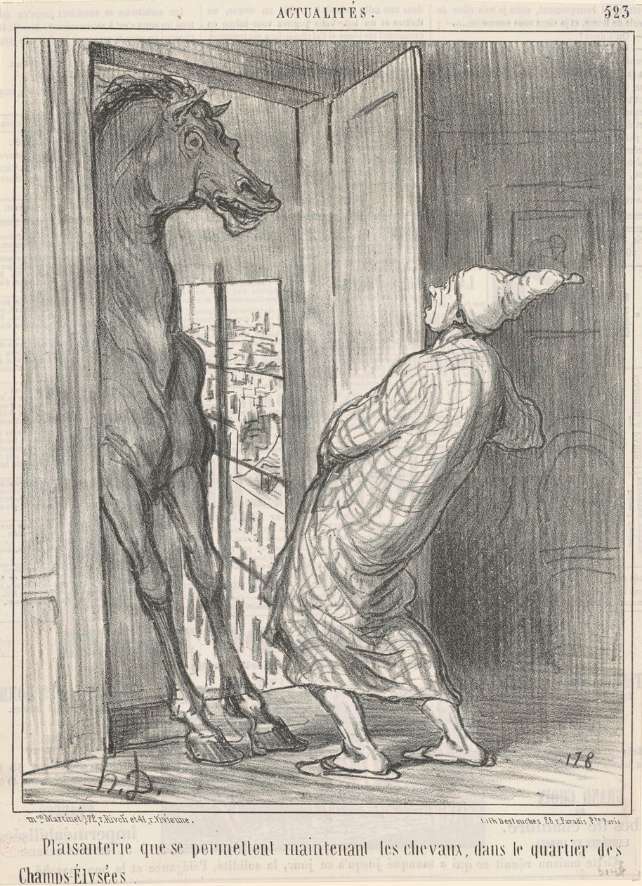 Vtip, který si navzájem dovolí... od Honoré Daumier