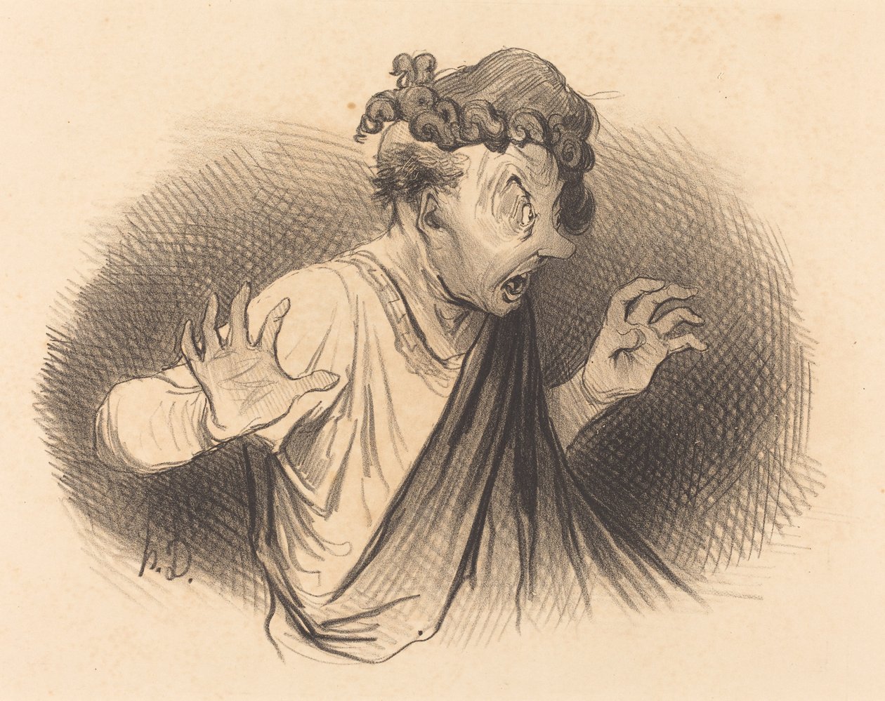 Pro koho jsou tito hadi... od Honoré Daumier
