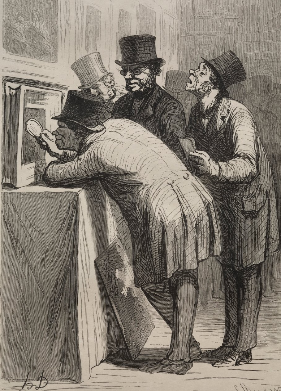 Aukční síň: Amatér. od Honoré Daumier