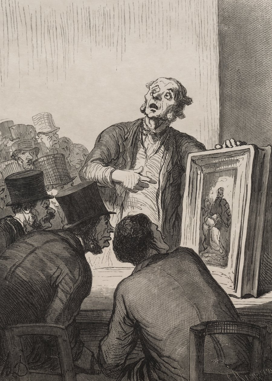 Aukční síň: Expert od Honoré Daumier