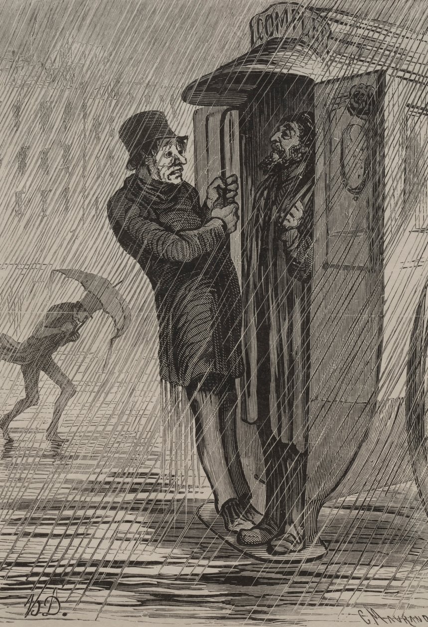 Omnibus: Plný. od Honoré Daumier