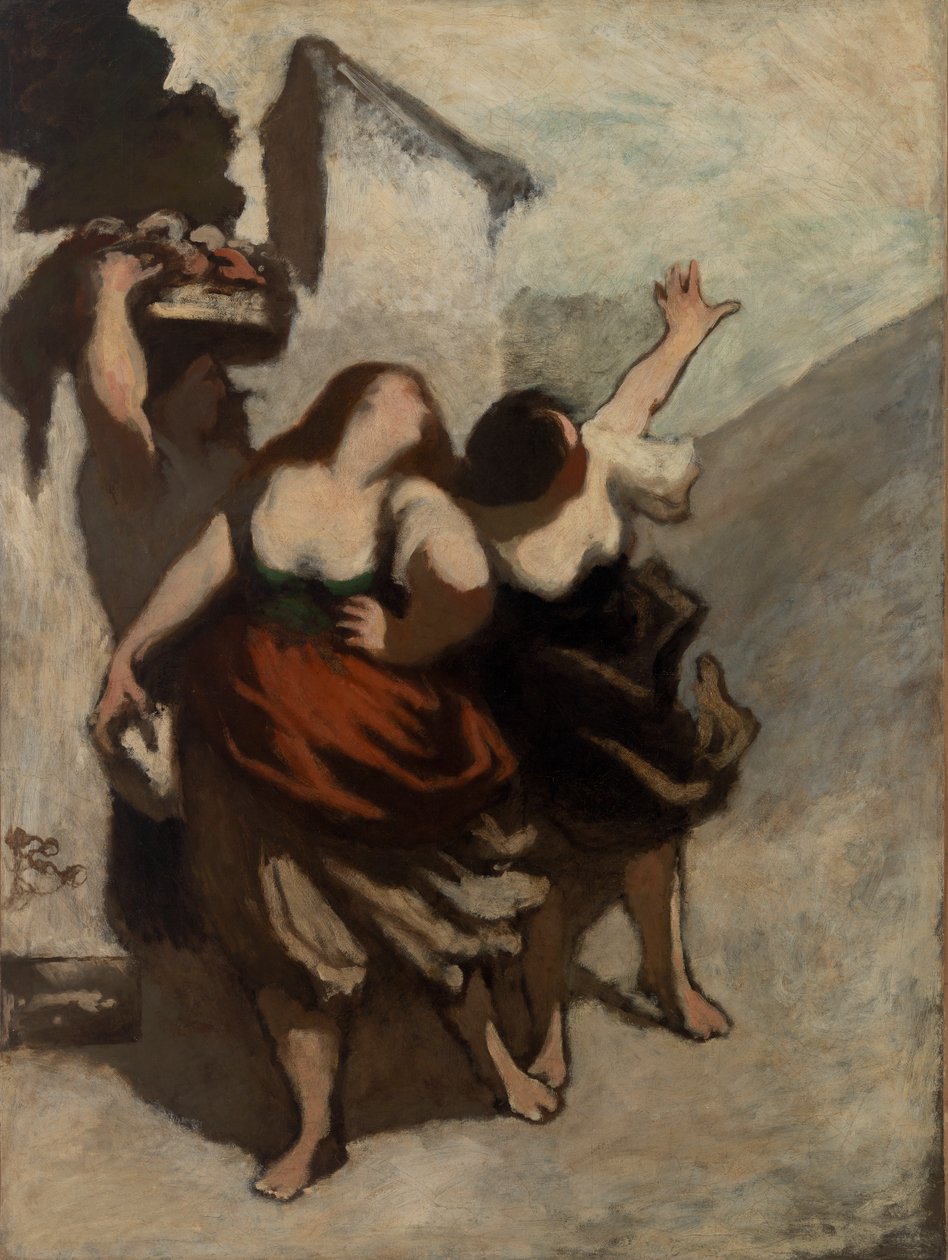 Ribaldové (Les Ribaudes) od Honoré Daumier