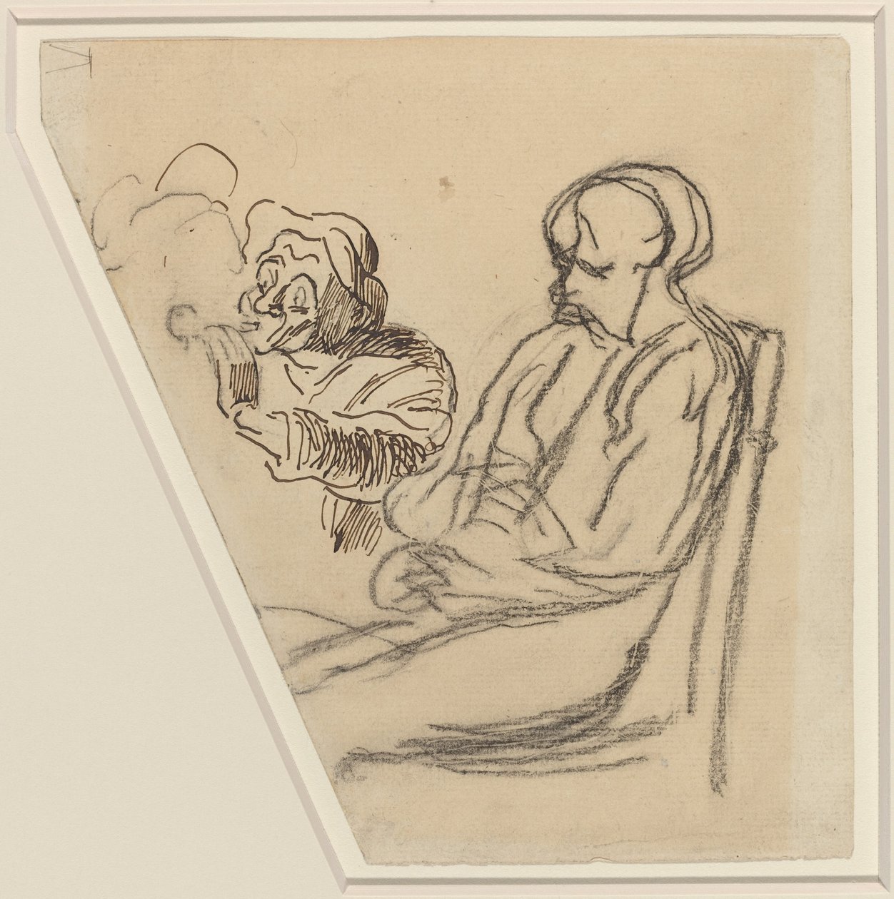 Kuřák od Honoré Daumier