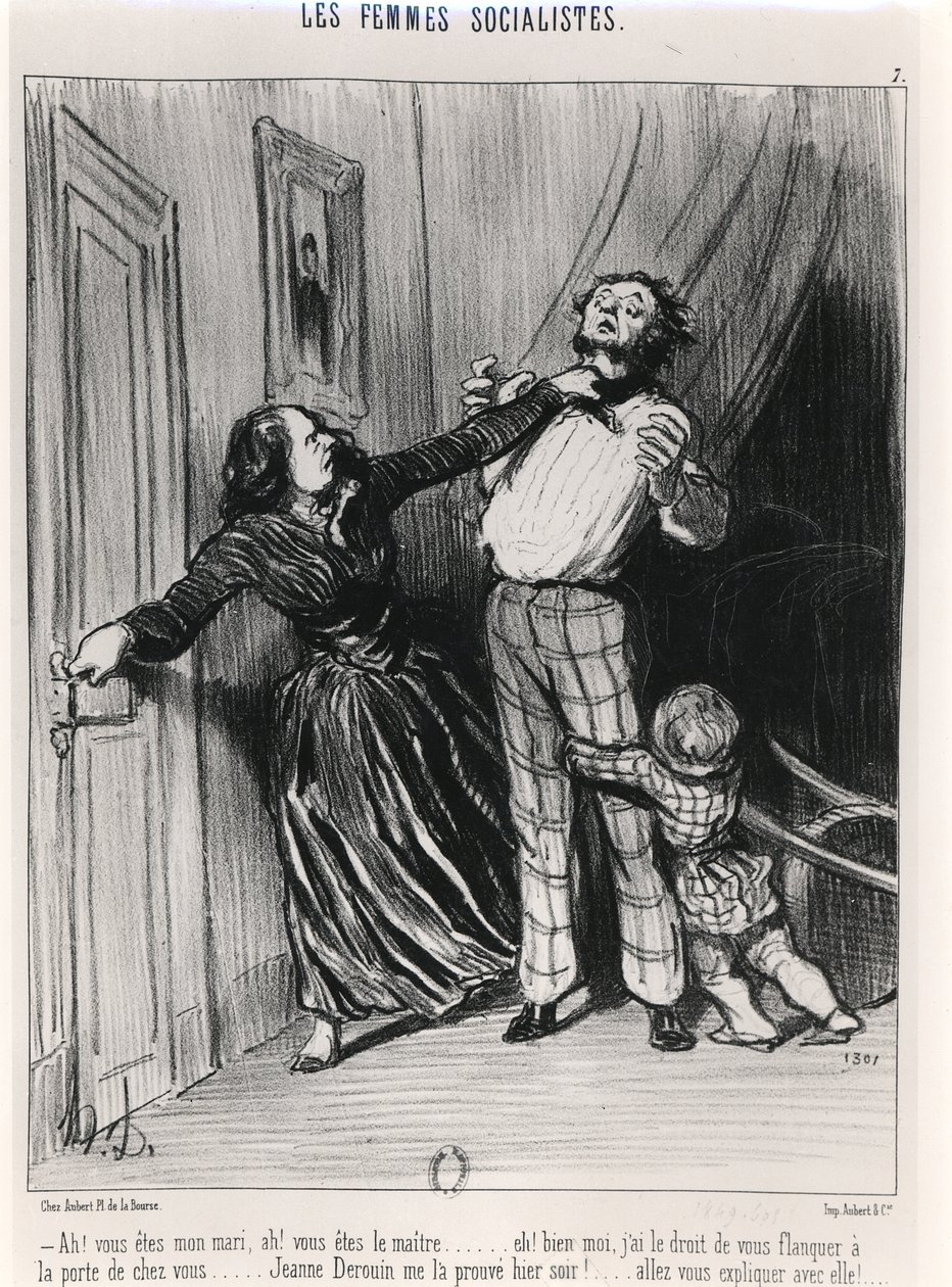 Socialistky, 1849 od Honoré Daumier
