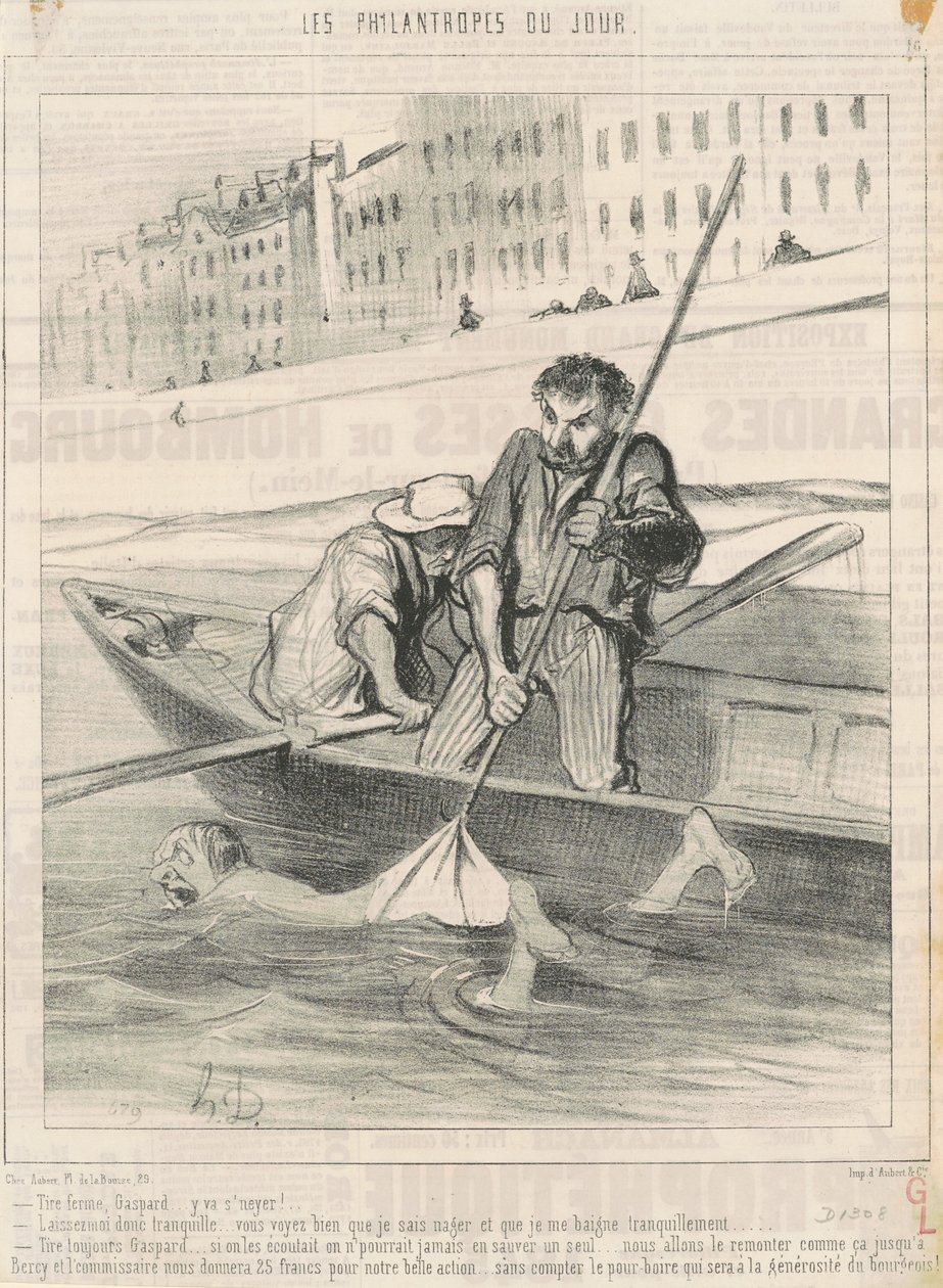 Zatáhni, Gasparde... bude to ošklivé... od Honoré Daumier