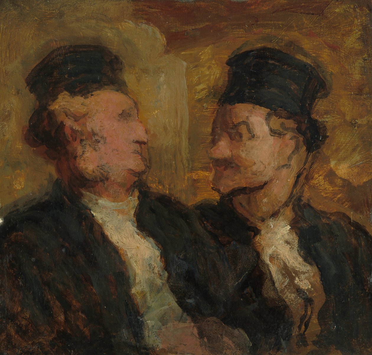 Dva právníci, c. 1860. od Honoré Daumier