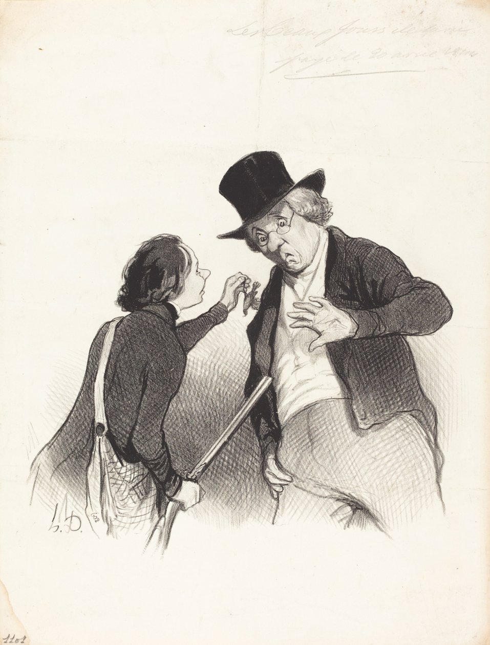 Začátek na lovu od Honoré Daumier