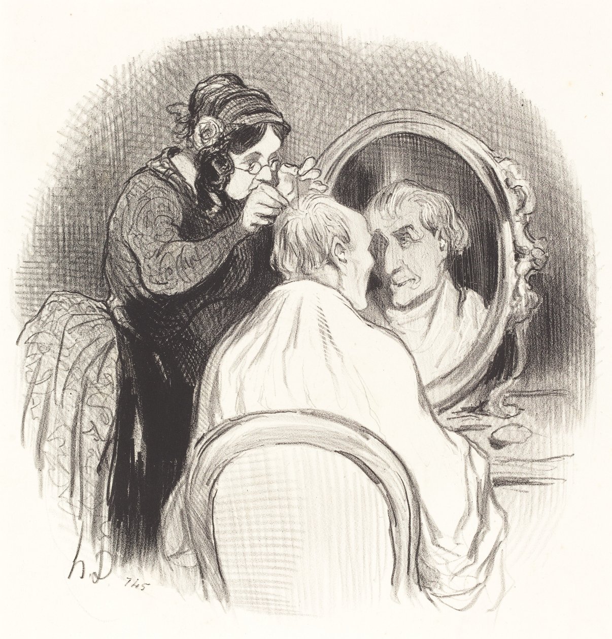 Příliš mladý gentleman od Honoré Daumier