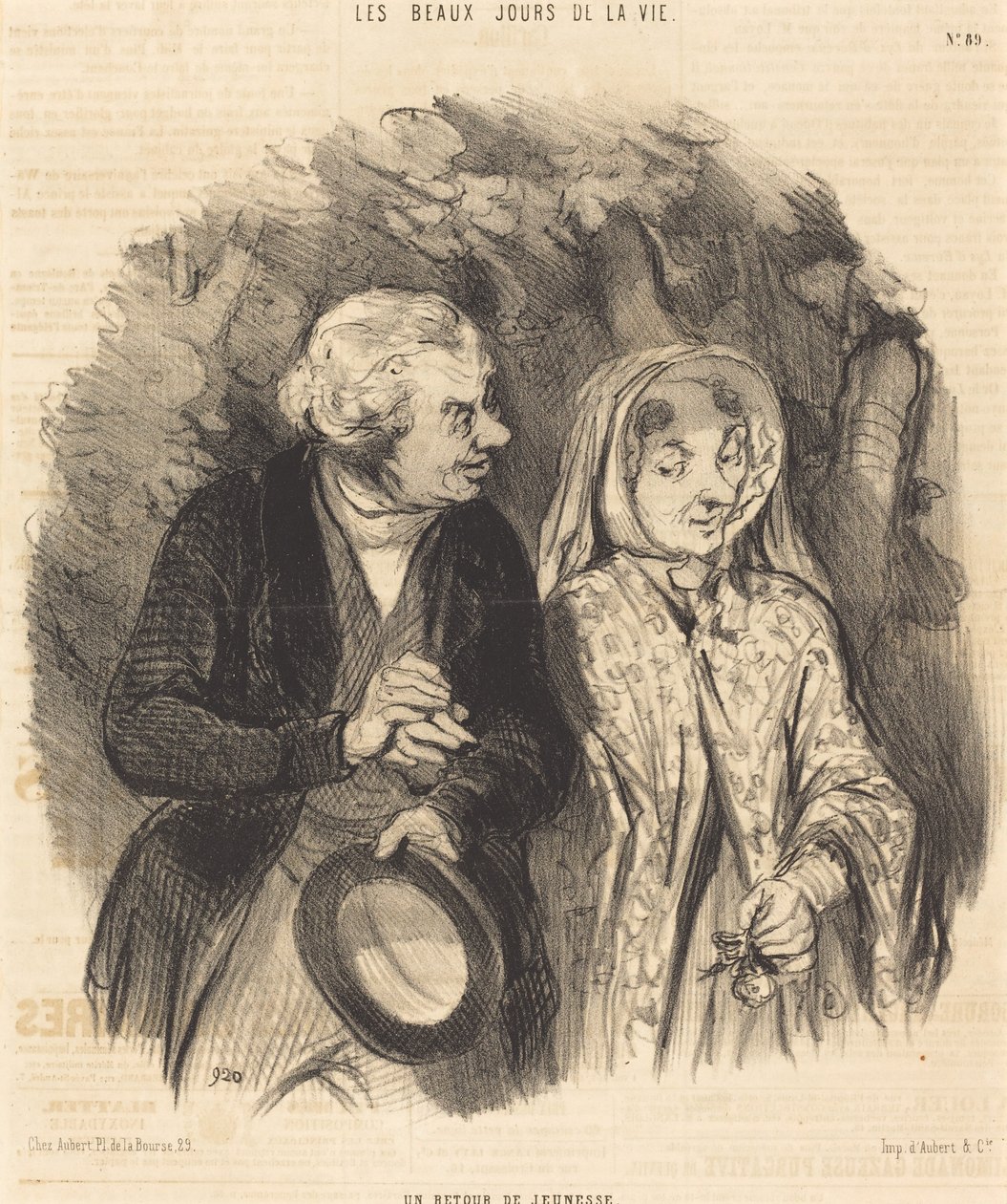 Návrat do mládí od Honoré Daumier