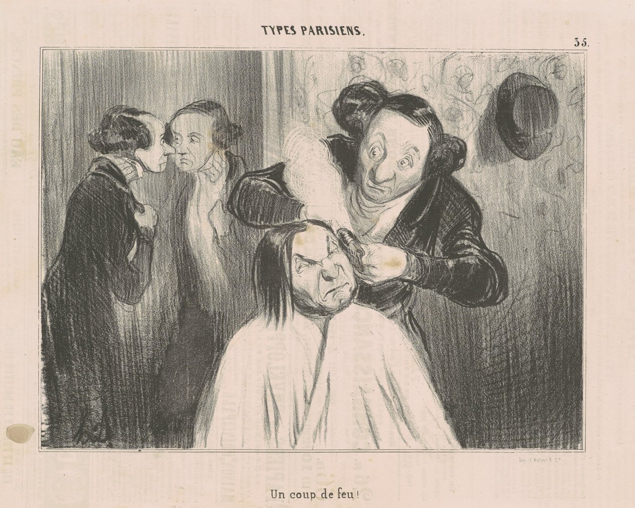 Výstřel! od Honoré Daumier