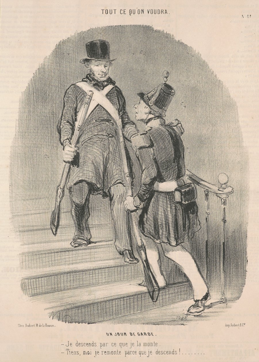 Den péče od Honoré Daumier