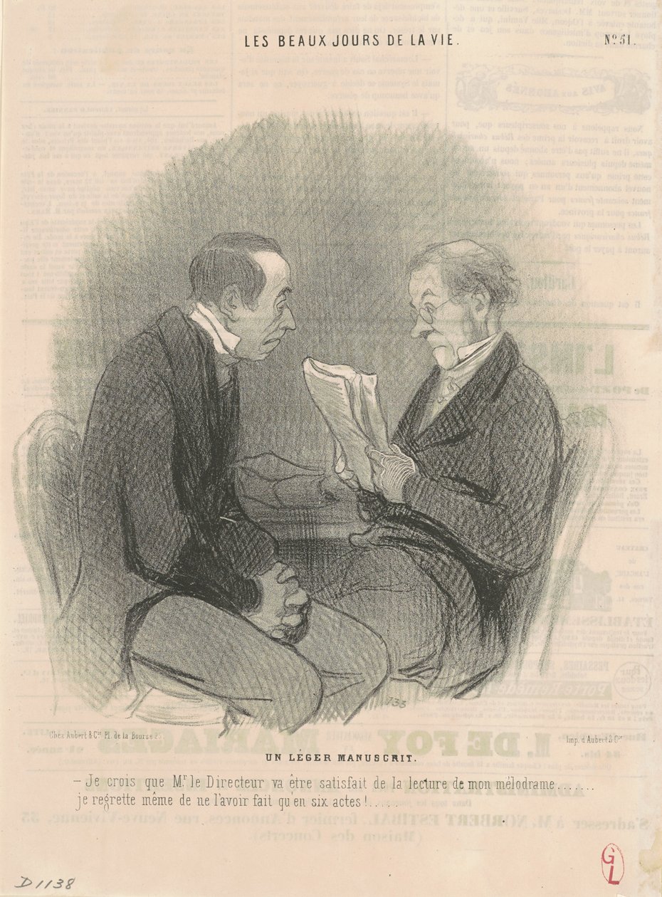 Lehký rukopis od Honoré Daumier