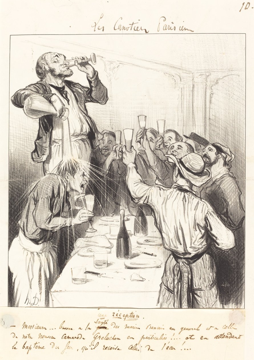 Recepce od Honoré Daumier