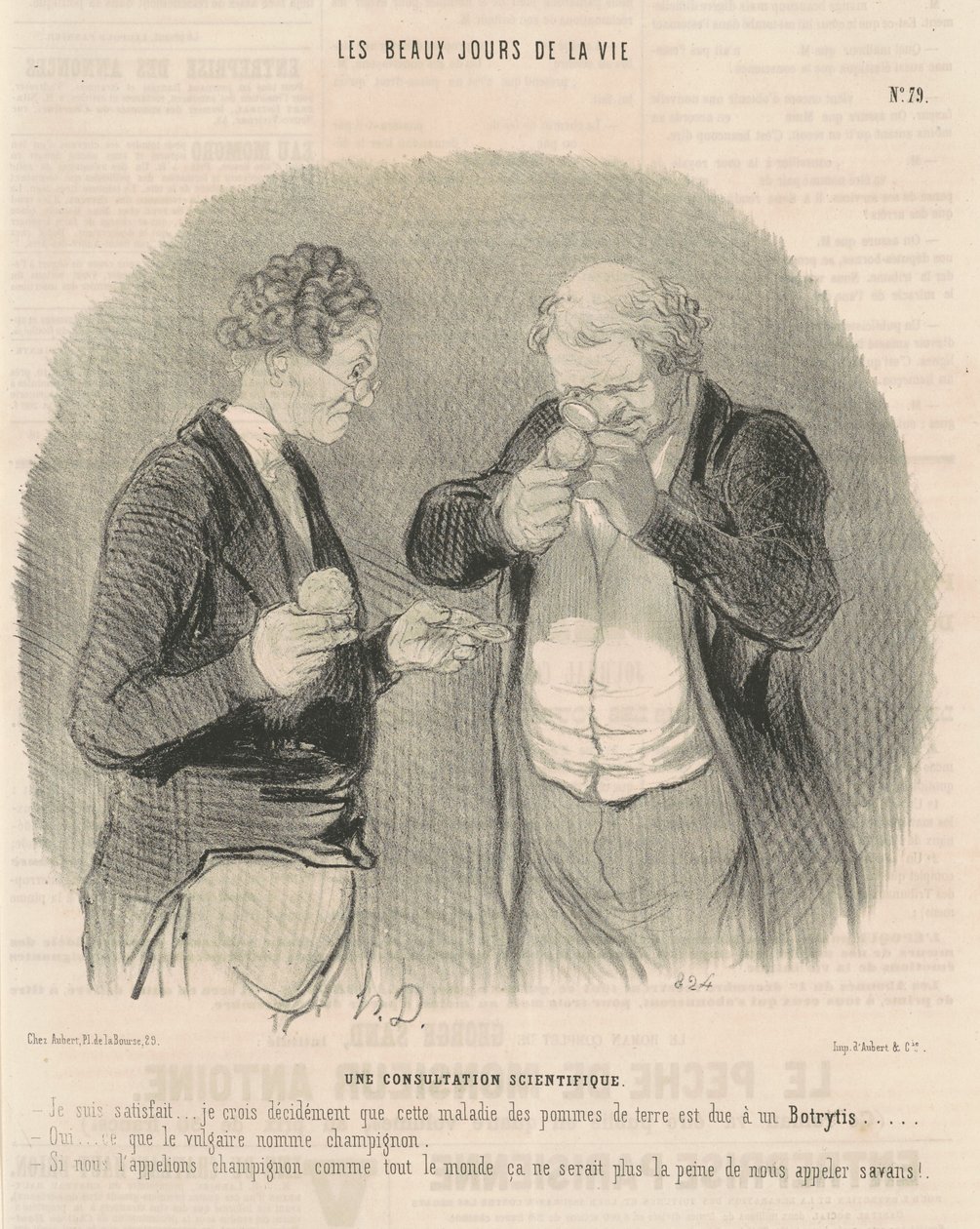 Vědecká konzultace od Honoré Daumier