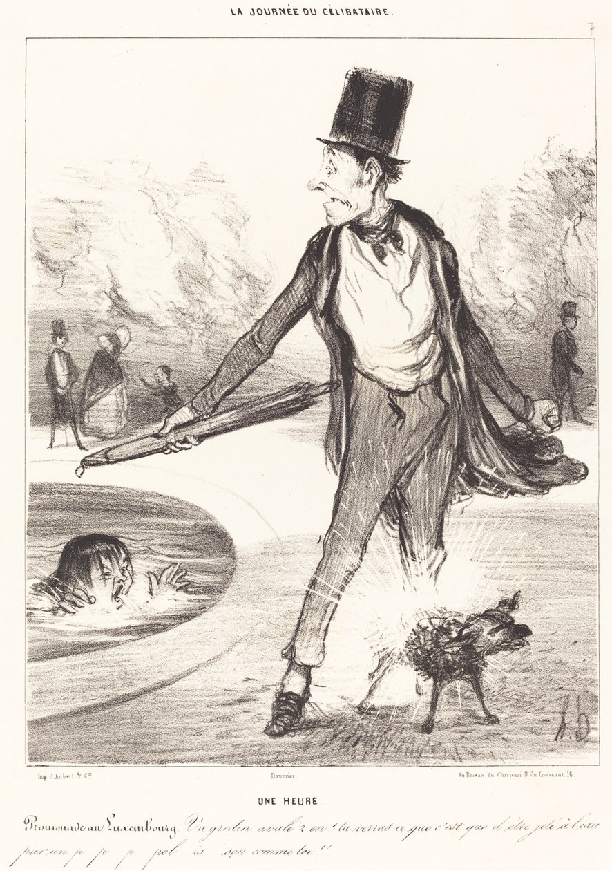 Jedna hodina od Honoré Daumier
